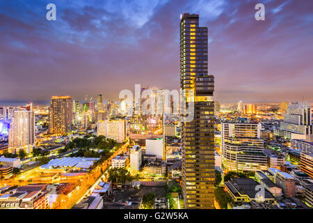 Skyline von Bangkok, Thailand. Stockfoto