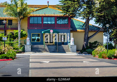 Die Hong Kong Ost Reataurant an der Powell Street in Emeryville, Kalifornien Stockfoto