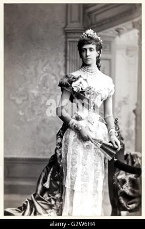 Erzherzogin Maria Therese (1855-1944), Prinzessin von Haus von Braganza (Portugal) heiratete Erzherzog Karl Ludwig von Österreich immer eine Erzherzogin von Österreich. Stockfoto