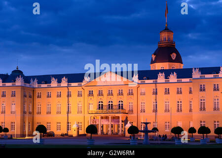 Schloss Karlsruhe, Deutschland, Baden-Württemberg Kraichgau-Stromberg, Karlsruhe Stockfoto