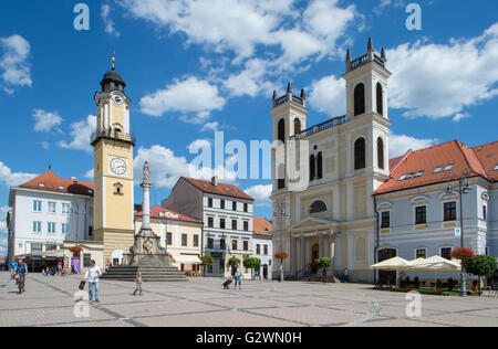 Das Zentrum von Banska Bystrica Banska Bystrica, Slowakei Stockfoto