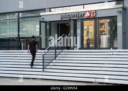 Berlin, Deutschland, Job-Center Berlin-Mitte in Muellerstrasse Stockfoto