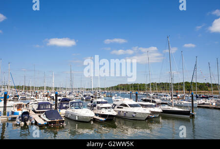 Hamble River Hamble Le Reis, Hampshire, UK Stockfoto