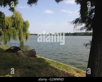 Schöner See Stockfoto