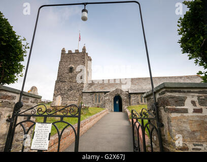 Forrabury Kirche in Boscastle, Cornwall, England, Großbritannien Stockfoto