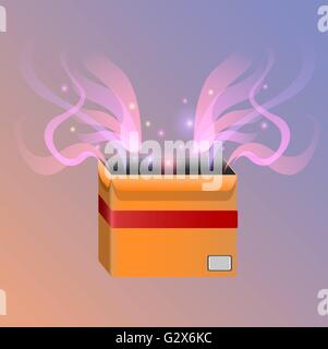 Zauberkiste Stock Vektor