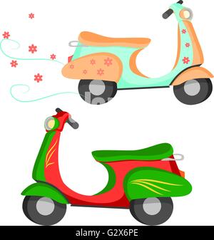 Scooter Stock Vektor