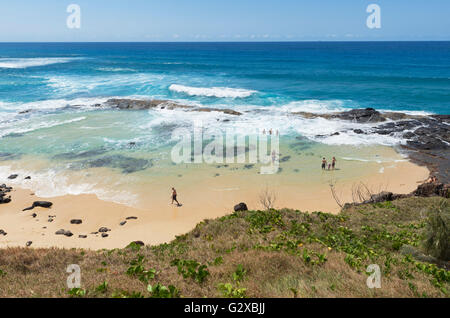 Champagne Pools, Great Sandy National Park, Fraser Island, Queensland, Australien Stockfoto