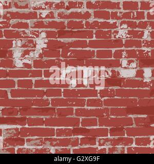 Gemauerte Wand Textur Stock Vektor