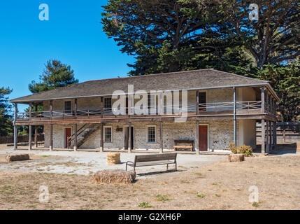 Kalifornien, Pacifica, Sanchez Adobe, erbaut 1841-46 Stockfoto