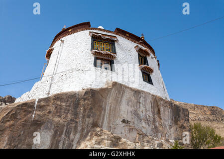 Pabongka Kloster, Pabongka Rinpoche, ein legendärer Lehrer, im XX Jahrhundert starben. Tibet. Stockfoto