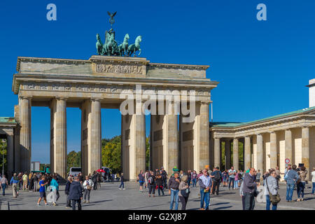 Brandenburger Tor, Berlin, Deutschland Stockfoto