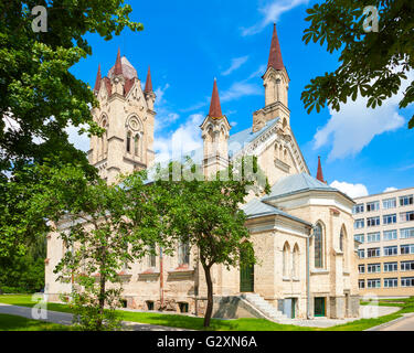 Lutherische Kirche in Grodno, Weißrussland. Stockfoto