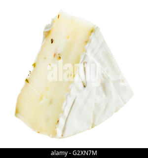 Gourmet-Käse, isoliert Stockfoto