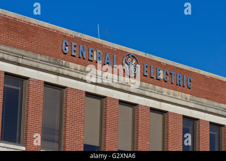 Ft. Wayne, IN - ca. Dezember 2015: General Electric Factory. GE ist digitale Industrieunternehmen der Welt ich Stockfoto