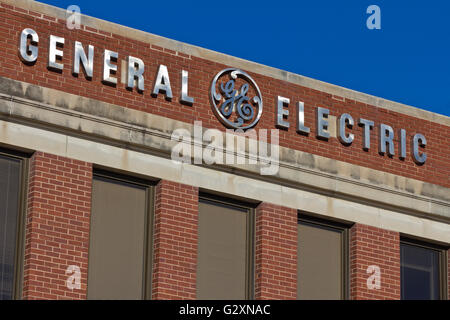 Ft. Wayne, IN - ca. Dezember 2015: General Electric Factory. GE ist der Welt Digital industrielle Unternehmen II Stockfoto