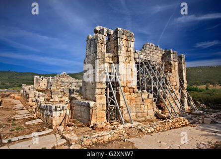 Alte Bäder in Patara, Lykien, Provinz Antalya, Türkei Stockfoto