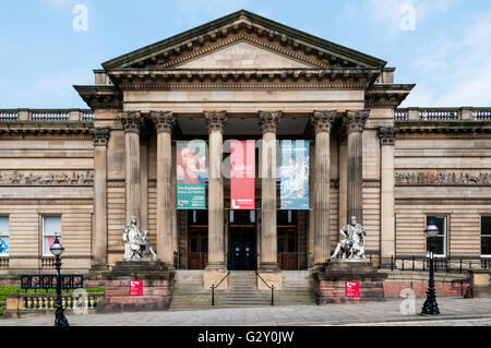 Der Walker Art Gallery in William Brown Street, Liverpool. Stockfoto