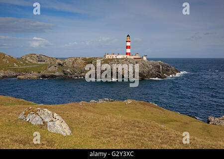 Eilean Glas Leuchtturm auf der Insel nach äußeren Hebriden Stockfoto