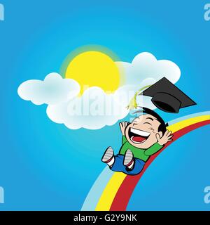 Graduierung Stock Vektor