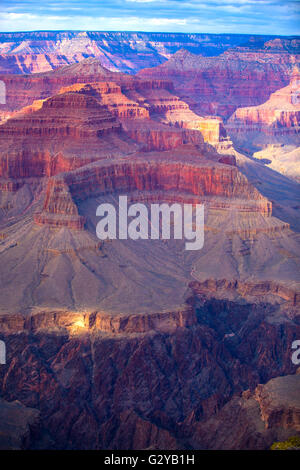 Blick auf den Grand Canyon, Arizona, USA Stockfoto