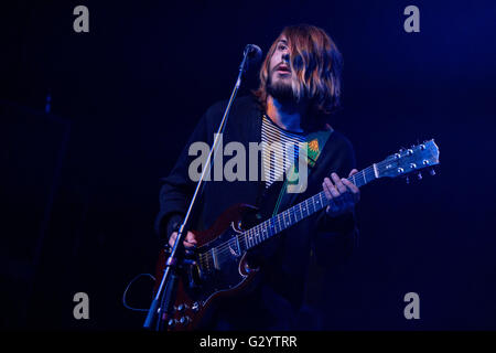 Madison, Wisconsin, USA. 4. Juni 2016. Musiker-INDIO-DOWNEY die Dosis tritt im Orpheum Theatre in Madison, Wisconsin © Daniel DeSlover/ZUMA Draht/Alamy Live News Stockfoto