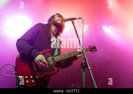 Madison, Wisconsin, USA. 4. Juni 2016. Musiker-INDIO-DOWNEY die Dosis tritt im Orpheum Theatre in Madison, Wisconsin © Daniel DeSlover/ZUMA Draht/Alamy Live News Stockfoto