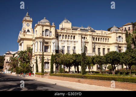 Rathaus, El Ayuntamiento, Málaga, Andalusien, Spanien, Europa, PublicGround Stockfoto