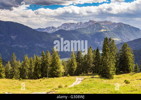 Berge rund um den Achensee Stockfoto