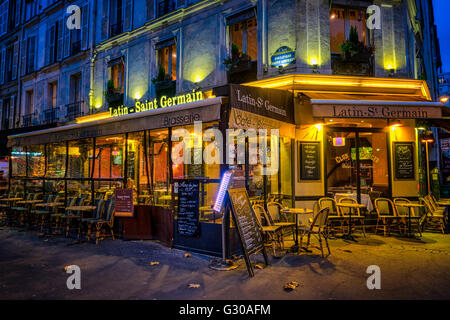 Paris Café, Paris, Frankreich, Europa Stockfoto