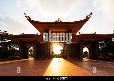 Thien Vien Truc Lam Ho Tempel, der Insel Phu Quoc, Vietnam, Indochina, Südostasien, Asien Stockfoto
