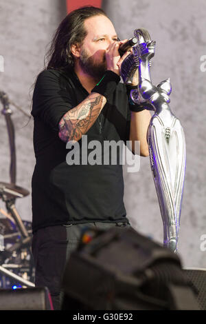 Monza, Italien 2. Juni 2016 Korn tritt bei Gods Of Metal, Autodromo di Monza. © Davide Merli / Alamy Live News Stockfoto