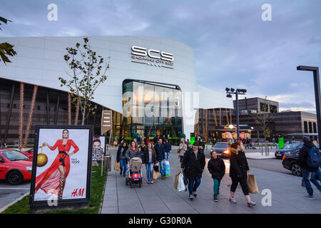 Einkaufszentrum "Shopping City Süd" (SCS), Österreich, Niederösterreich, Niederösterreich, Wienerwald, Vösendorf Stockfoto