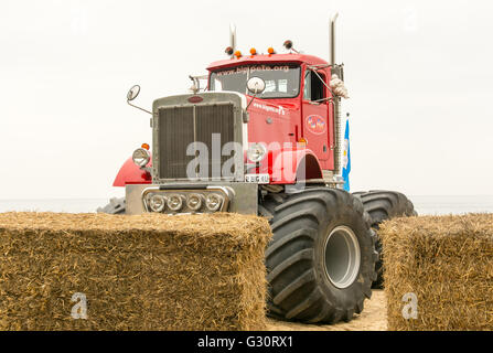 Ein Monster-Truck Show Festival Räder Bournemouth Juni 2016 Stockfoto