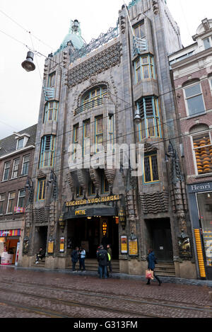 Pathé Tuschinski Kino in Amsterdam, Holland, Niederlande. Stockfoto