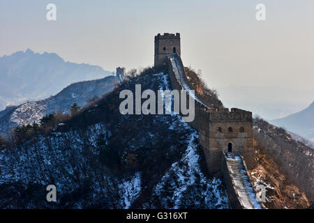 China, Provinz Hebei, Great Wall Of China, Jinshanling und Simatai-Abschnitt, UNESCO-Welterbe Stockfoto