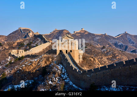 China, Provinz Hebei, Great Wall Of China, Jinshanling und Simatai-Abschnitt, UNESCO-Welterbe Stockfoto