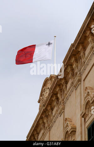 Maltesischer Flagge Stockfoto