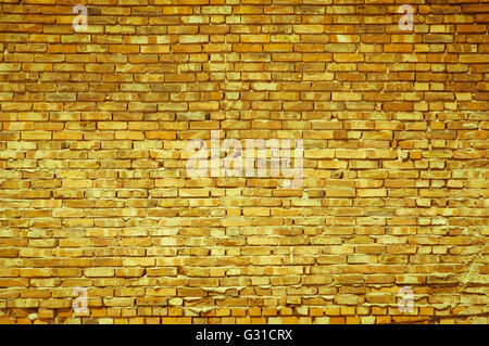 Alte Ziegel Wand Hintergrund, Vintage-Stil mit Exemplar texturiert Stockfoto