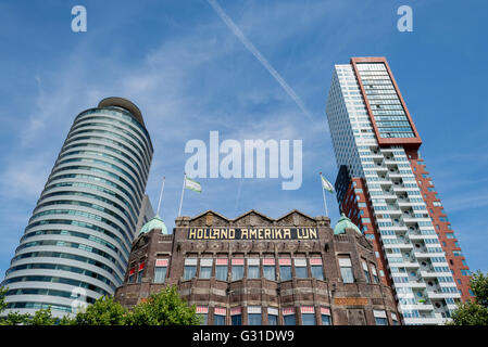 Rotterdam, Niederlande, das Hotel New York Stockfoto