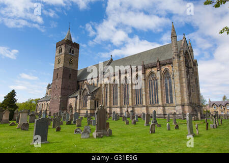 Dunblane Cathedral Scotland UK in der Nähe von Stirling Scotish mittelalterliche Kirche Stockfoto