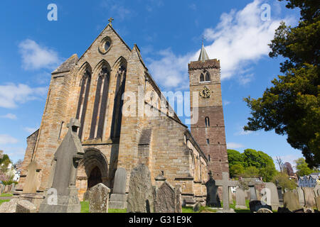 Dunblane Cathedral Scotland UK in der Nähe von Stirling Scotish mittelalterliche Kirche Stockfoto