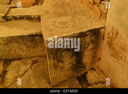 Tempel von Tarxien, Malta Stockfoto