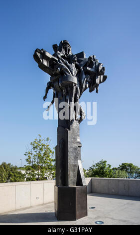 Christus König Skulptur Statue Dun laoghaire Stockfoto