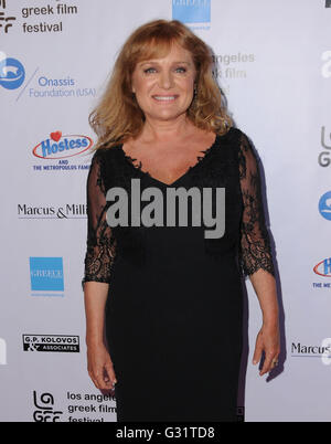 Hollywood, CA, USA. 5. Juni 2016. 5. Juni 2016 - Hollywood, Kalifornien - Maria Kavoyianni. Anreise für die 2016 statt LA griechischen Film Festival Premiere von "Worlds Apart" in der ägyptischen Theater. Bildnachweis: Birdie Thompson/AdMedia Credit: Birdie Thompson/AdMedia/ZUMA Draht/Alamy Live-Nachrichten Stockfoto