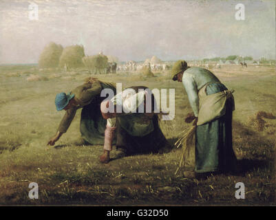 Jean-François Millet - Gleaners - Musée d ' Orsay, Paris Stockfoto