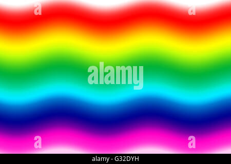 Abstrakte grafische Regenbogenfahne Stockfoto