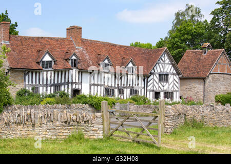 Shakespeare Birthplace Trust Ardens Bauernhof, Wilmcote, Warwickshire, England, UK Stockfoto