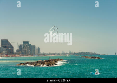 Israel, Tel Aviv, air Show - Yom Haatsmaout 2016 Stockfoto