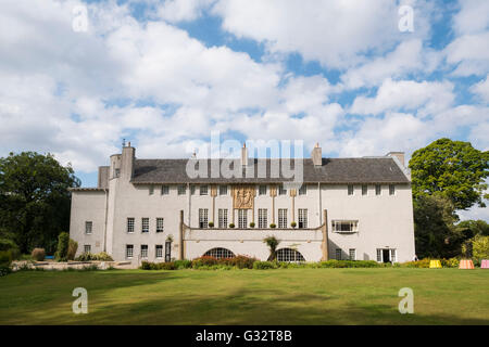 Haus für Kunstliebhaber von Charles Rennie Mackintosh in Bellahouston Park Glasgow, Vereinigtes Königreich Stockfoto